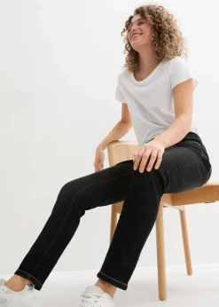 Hot Boyfriend Jeans Mid Waist, Stretch Damen Bekleidung·Shirts & Tops|Jeans