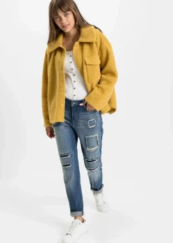 Damen bonprix Bekleidung·Shirts & Tops|Jeans|Boyfriend Jeans Mid Waist