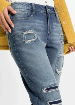 Damen bonprix Bekleidung·Shirts & Tops|Jeans|Boyfriend Jeans Mid Waist