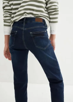 Damen bonprix Bekleidung·Shirts & Tops|Jeans|Boyfriend Jeans Mid Waist, Stretch