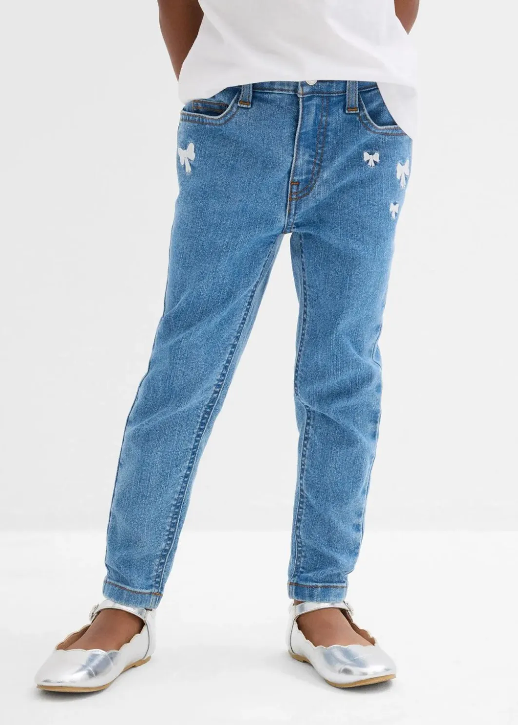 New Boyfriend-Jeans Mid Waist Kinder Mädchen 2-8 Jahre·Jeans & Hosen