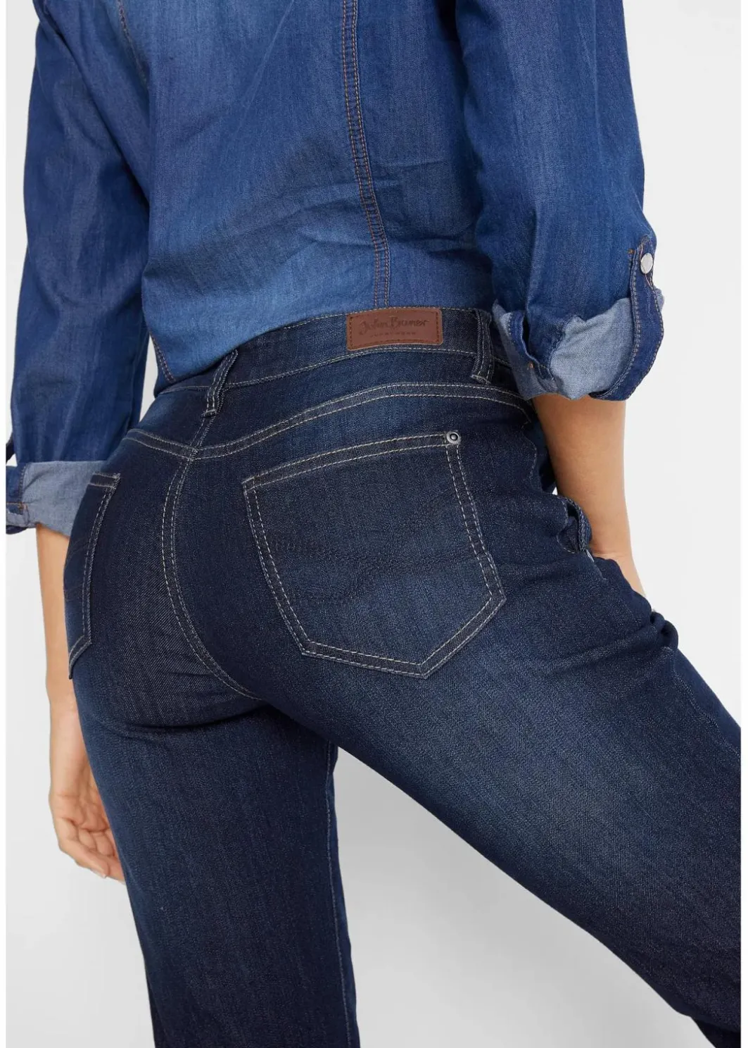 Clearance Boyfriend-Jeans Mid Waist, Komfort-Stretch Damen Bekleidung·Shirts & Tops|Jeans