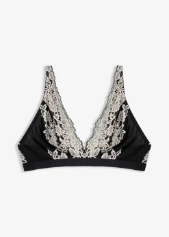 Damen bonprix Nachhaltigere Materialien|Bhs|Bralette aus zweifarbiger Spitze