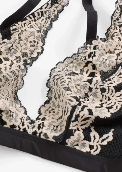 Damen bonprix Nachhaltigere Materialien|Bhs|Bralette aus zweifarbiger Spitze