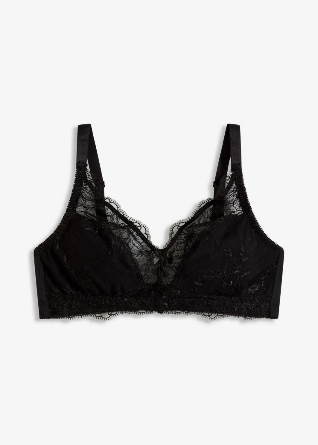 Online Bralette mit Stickerei Damen Große Cups D-H|Nachhaltigere Materialien