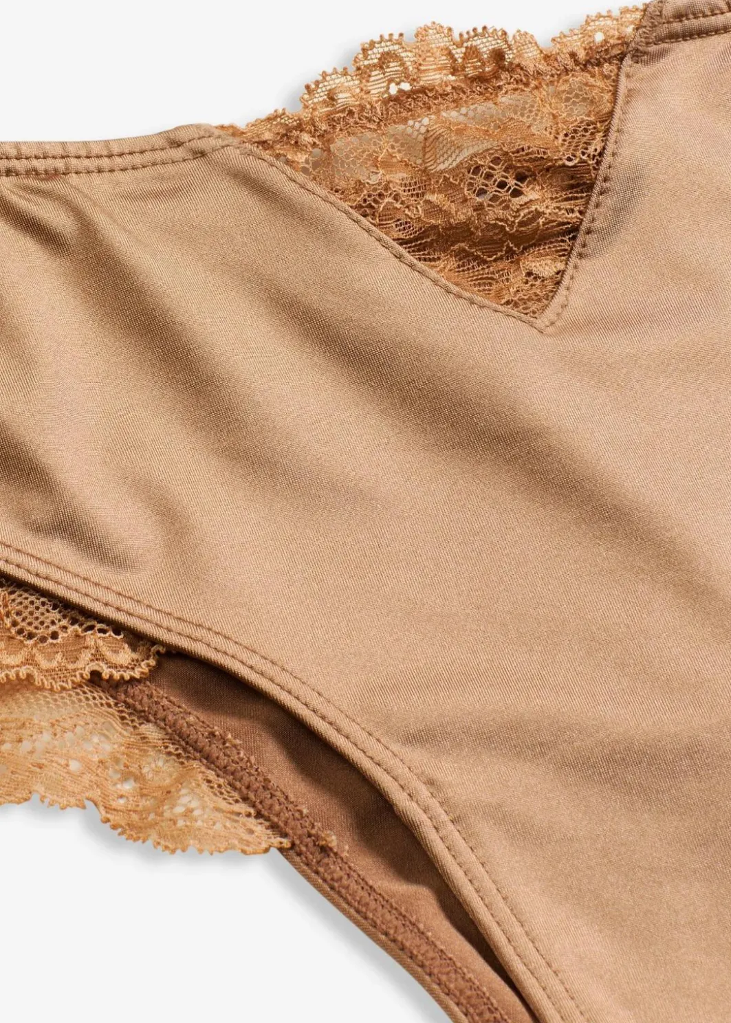 Damen bonprix Wäsche·Dessous|Wäsche·Höschen|Brazilslip mit Glanzeffekt