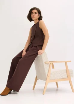 Damen bonprix Hosen|Bekleidung·Kleider|Bundfaltenhose