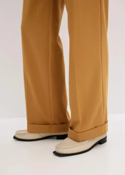 Hot Bundfaltenhose Damen Bekleidung·Kleider|Hosen