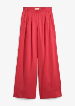 Hot Bundfaltenhose aus fließendem Lyocell Damen Bekleidung·Kleider|Hosen