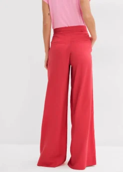 Hot Bundfaltenhose aus fließendem Lyocell Damen Bekleidung·Kleider|Hosen