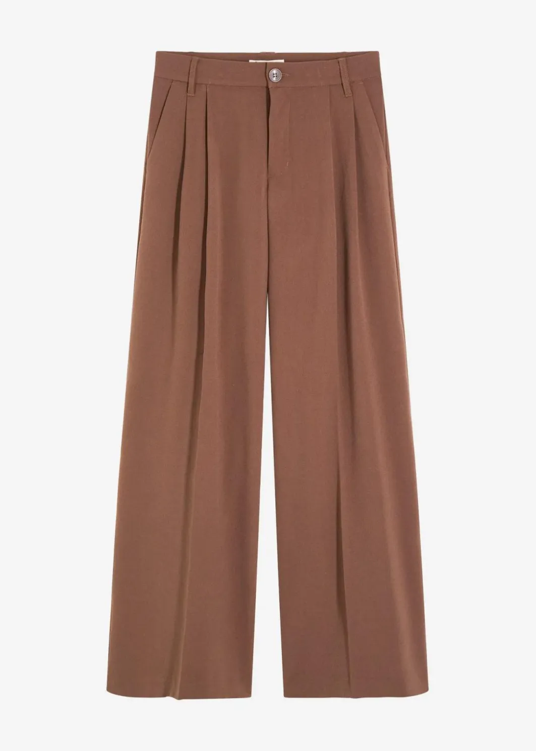 Damen bonprix Bekleidung·Kleider|Hosen|Bundfaltenhose aus fließendem Viskose-Mix
