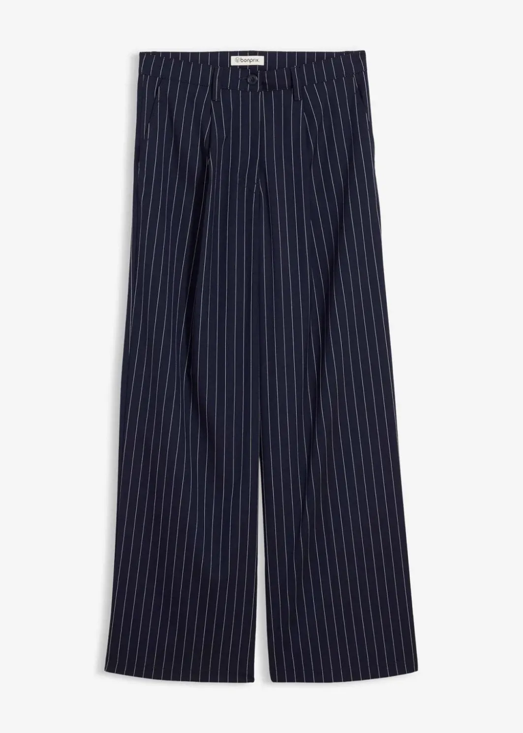 Damen bonprix Bekleidung·Kleider|Zweiteiler & Sets|Bundfaltenhose aus Viskose-Mix