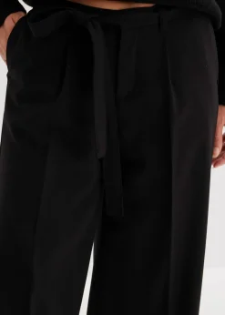 Outlet Bundfaltenhose aus Viskose-Mix Damen Bekleidung·Kleider|Hosen