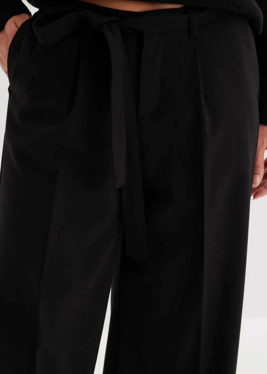 Outlet Bundfaltenhose aus Viskose-Mix Damen Bekleidung·Kleider|Hosen