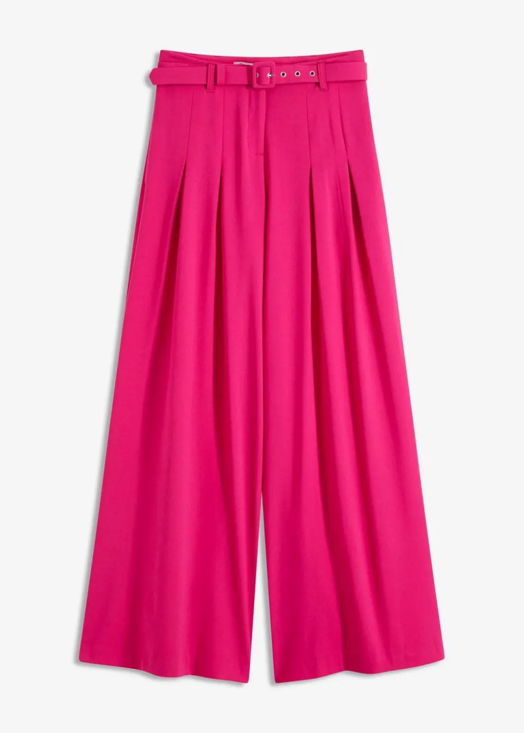 Discount Bundfaltenhose mit Gürtel (2tlg-Set) Damen Bekleidung·Kleider|Hosen