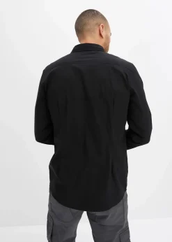 Clearance Business-Hemd mit Stretch, Slim Fit Herren Große Größen|Hemden