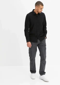 Clearance Business-Hemd mit Stretch, Slim Fit Herren Große Größen|Hemden