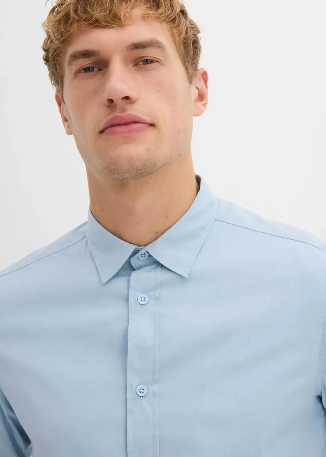 Clearance Business-Hemd mit Stretch, Slim Fit Herren Hemden|Große Größen