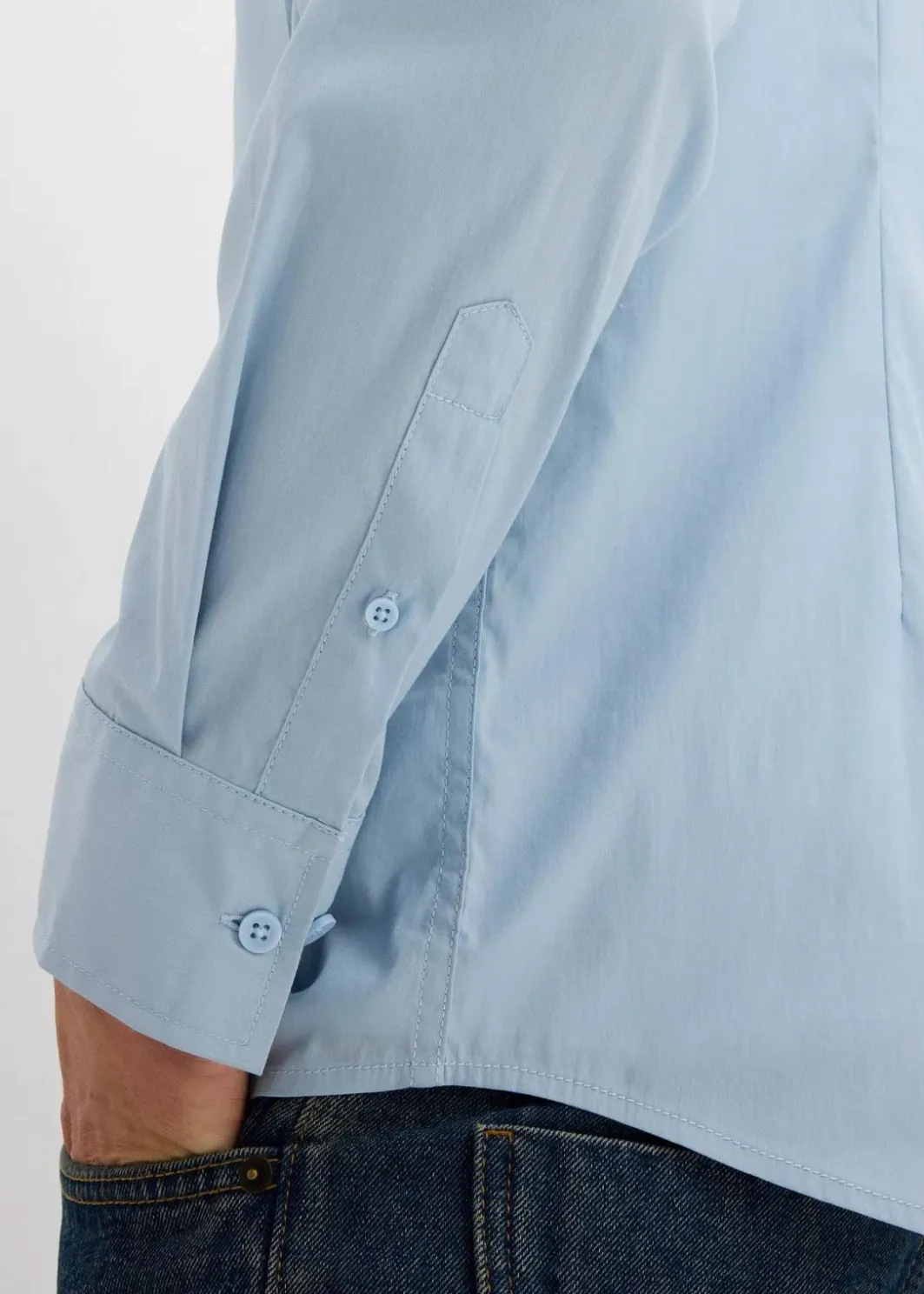 Clearance Business-Hemd mit Stretch, Slim Fit Herren Hemden|Große Größen