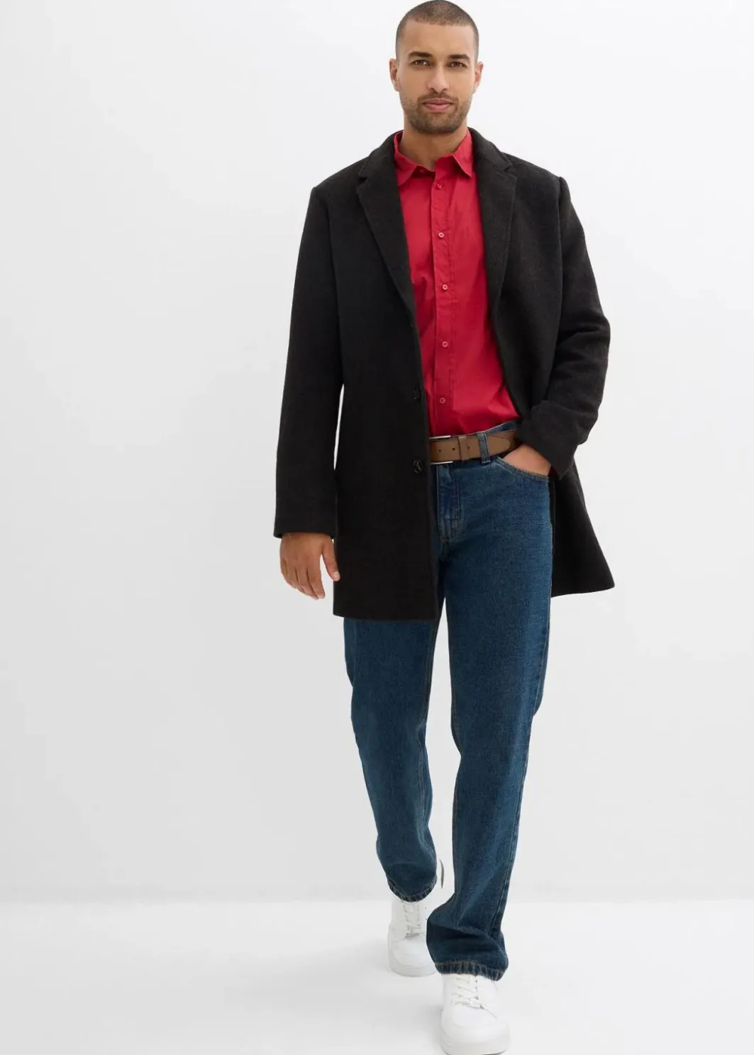 Clearance Business-Hemd mit Stretch, Slim Fit Herren Hemden|Große Größen