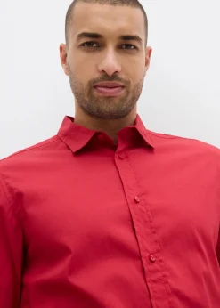 Clearance Business-Hemd mit Stretch, Slim Fit Herren Hemden|Große Größen