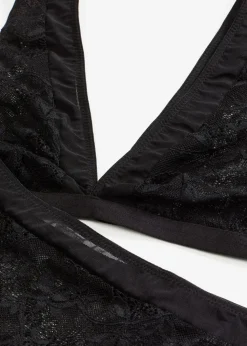 Damen bonprix Wäsche·Erotikwäsche|Erotikwäsche|Bustier + Taillenstring (2-tlg.Set)