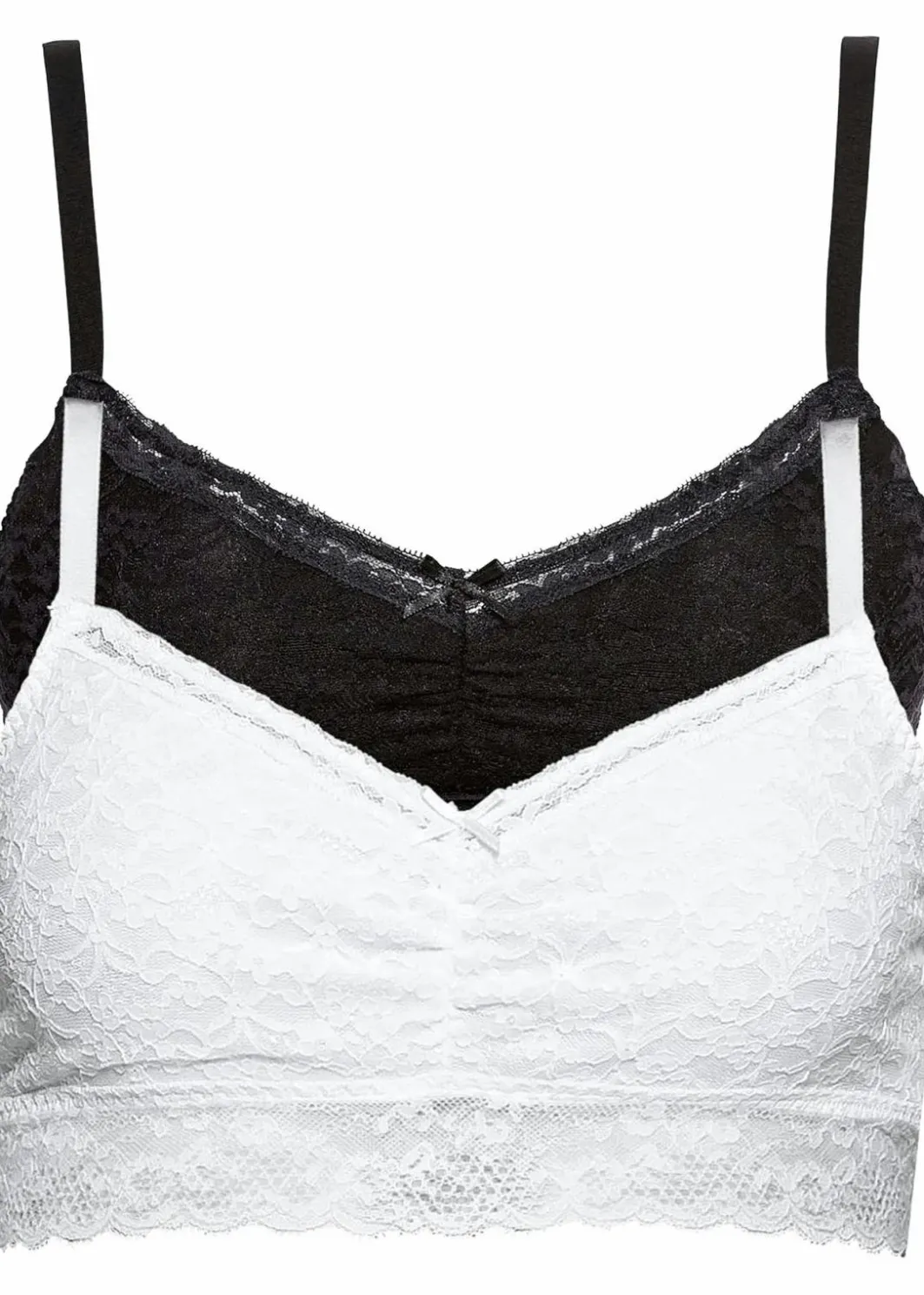 Damen bonprix Nachhaltigere Materialien|Dessous|Bustier (2er Pack)