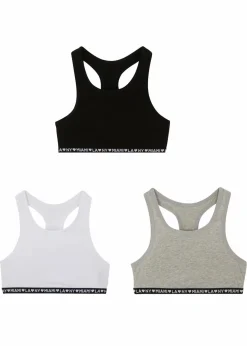 Kinder bonprix Mehrfachpacks|Mädchen·Unterwäsche|Bustier mit weicher Baumwolle (3er Pack)