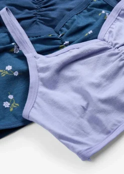 Sale Bustier mit weicher Bio-Baumwolle (3er Pack) Kinder Mehrfachpacks|Mädchen·Unterwäsche