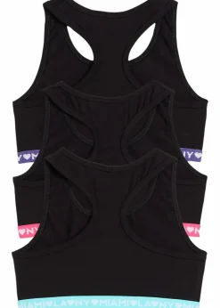 Clearance Bustier mit weicher Bio-Baumwolle (3er Pack) Kinder Mehrfachpacks|Mädchen·Unterwäsche