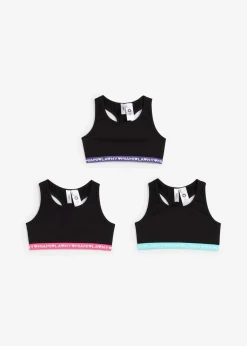 Clearance Bustier mit weicher Bio-Baumwolle (3er Pack) Kinder Mehrfachpacks|Mädchen·Unterwäsche