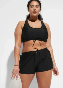 Bustier-Bikini mit Badeshorts (2-tlg.Set) Damen Nachhaltigere Materialien|Sport Bademode