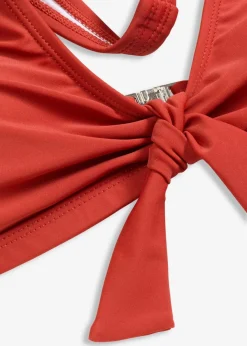 Damen bonprix Nachhaltigere Materialien|Bademode·Bikinis|Bustier-Bikini mit Bindeband (2-tlg.Set)