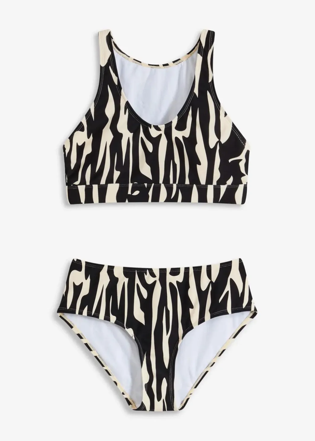 Damen bonprix Nachhaltigere Materialien|Bikinis|Bustier-Bikini (2-tlg.Set)