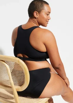 Clearance Bustier-Bikinioberteil mit verstellbarer Unterbrust Damen Nachhaltigere Materialien|Bademode·Bikinis