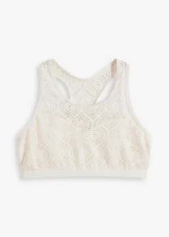 Damen bonprix Bademode·Bikinis|Bademode·Mix & Match|Bustier-Bikinioberteil mit Spitze