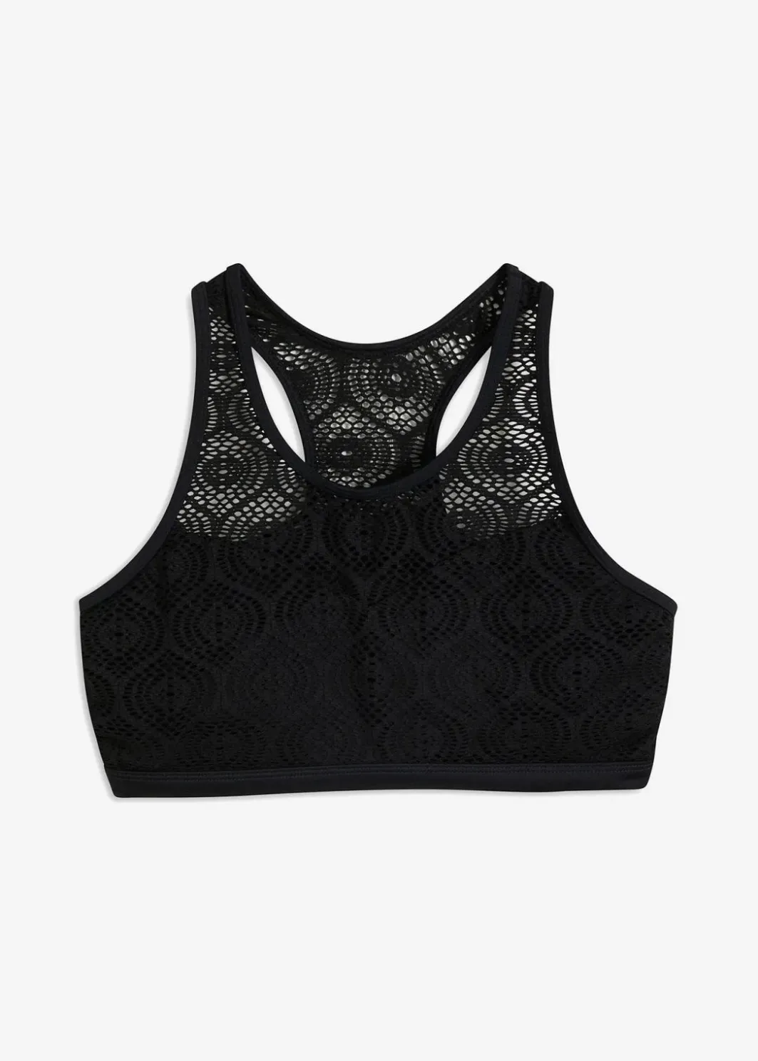 Damen bonprix Mix & Match|Bikinis|Bustier-Bikinioberteil mit Spitze