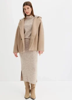 Sale Cabanjacke aus kuscheligem Bouclé Damen Bekleidung·Hosen|Jacken & Mäntel