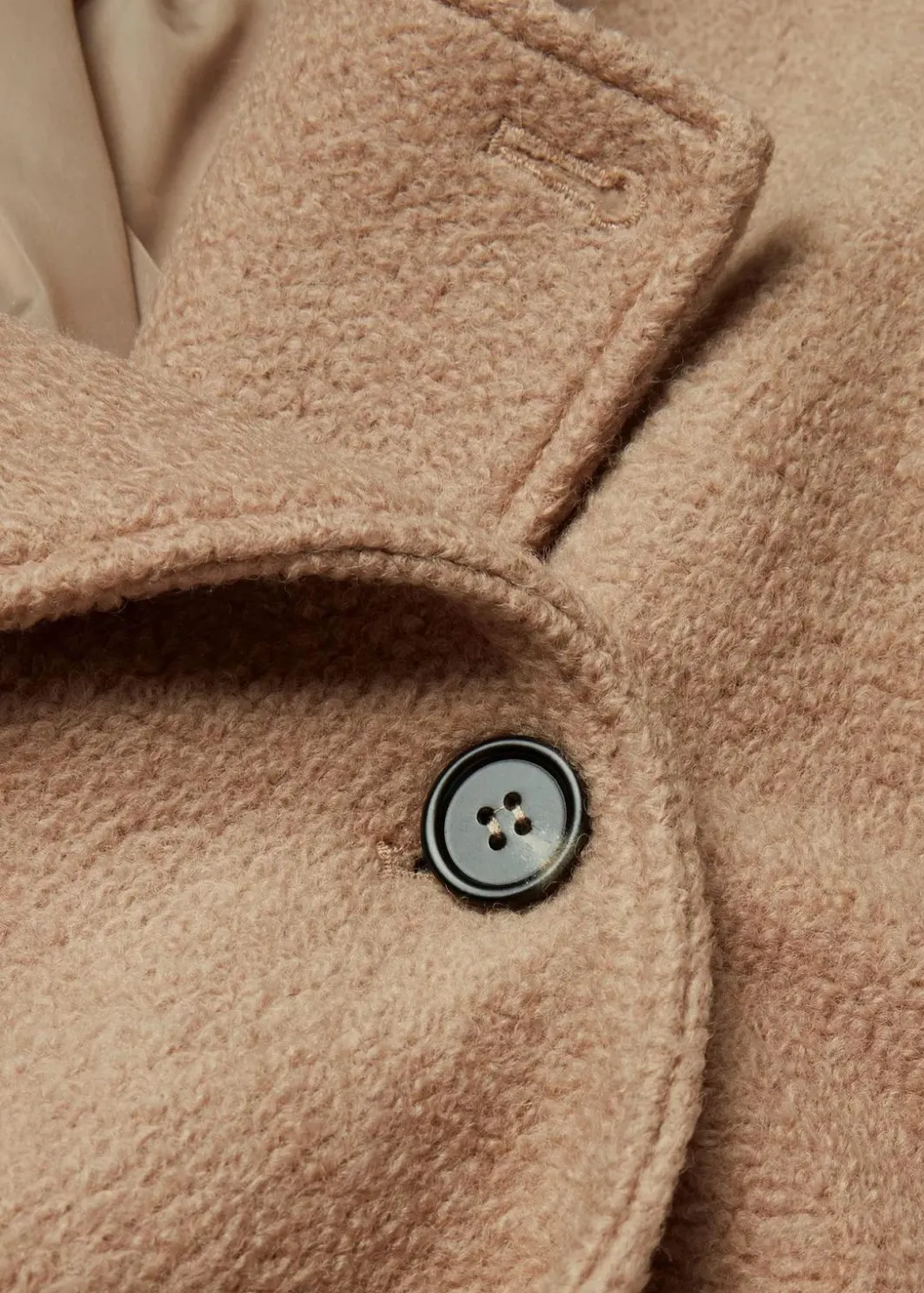Sale Cabanjacke aus kuscheligem Bouclé Damen Bekleidung·Hosen|Jacken & Mäntel