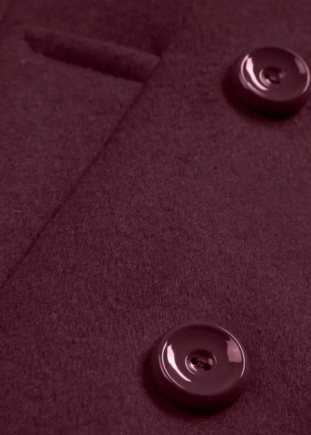 Outlet Cabanjacke aus Wolle Damen Bekleidung·Hosen|Nachhaltigere Materialien