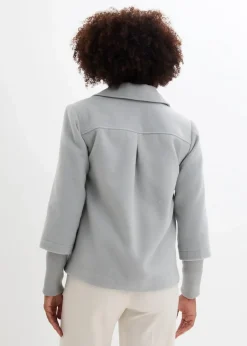 Outlet Cabanjacke mit Strickärmeln Damen Jacken & Mäntel|Bekleidung·Hosen