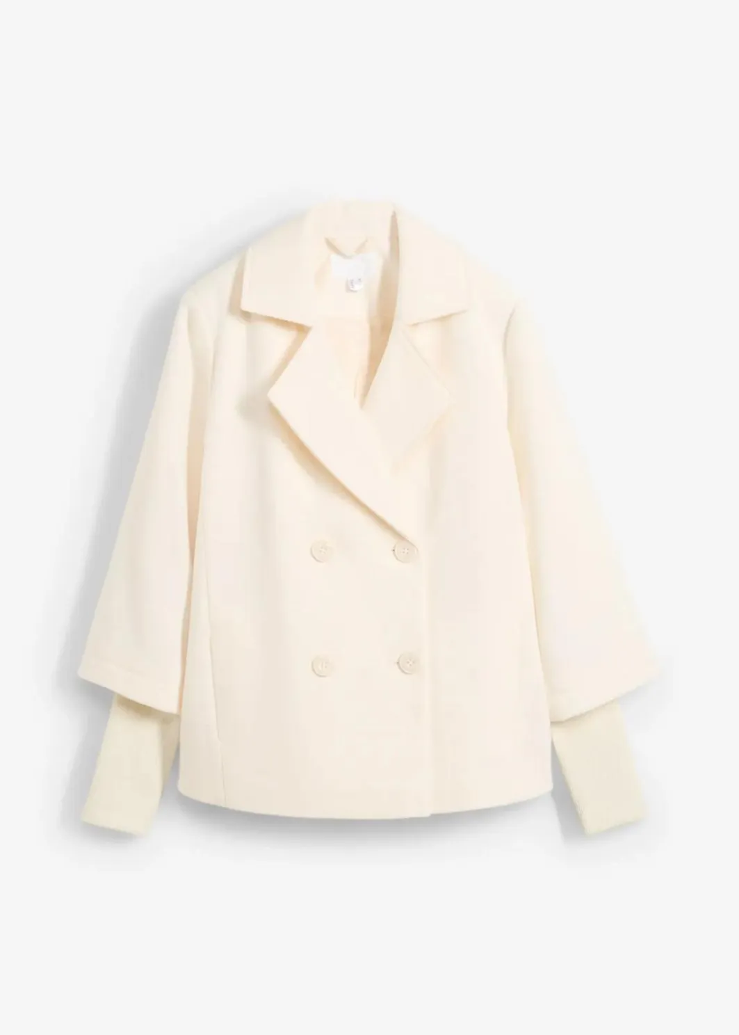 Damen bonprix Bekleidung·Hosen|Jacken & Mäntel|Cabanjacke mit Strickärmeln