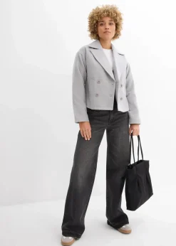 Clearance Cabanjacke, Wollimitat Damen Bekleidung·Hosen|Jacken & Mäntel