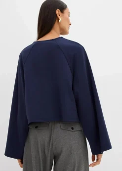 Cape-Langarmshirt Damen Shirts & Tops