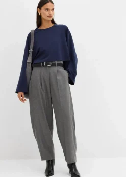 Cape-Langarmshirt Damen Shirts & Tops