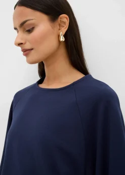 Cape-Langarmshirt Damen Shirts & Tops