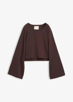Damen bonprix Shirts & Tops|Cape-Langarmshirt