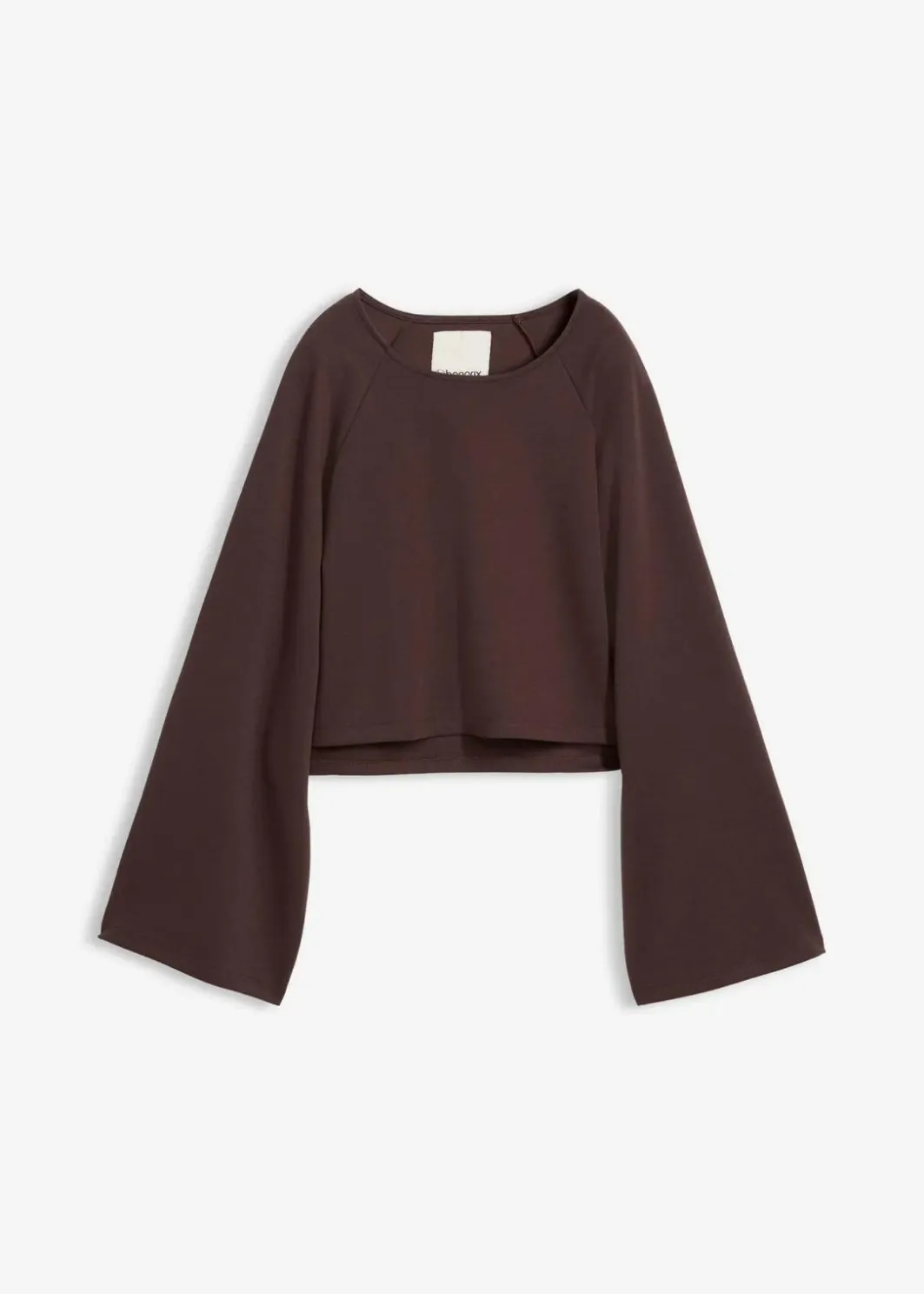 Damen bonprix Shirts & Tops|Cape-Langarmshirt