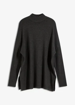 Discount Cape-Pullover aus aus softem Viskose-Mix Damen Pullover & Strickjacken|Strickmode