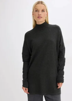 Discount Cape-Pullover aus aus softem Viskose-Mix Damen Pullover & Strickjacken|Strickmode